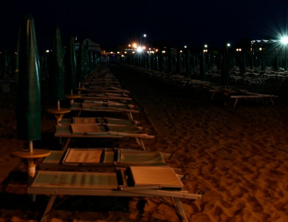 spiaggia di notte