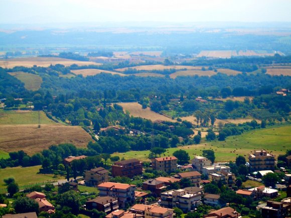 Foto aerea via di Valle Muricana
