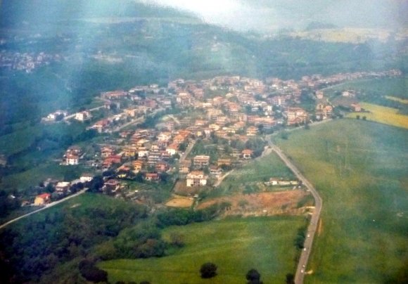 Via di Valle Muricana - vecchia foto aerea
