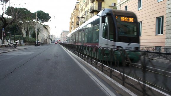 tram a via Flaminia